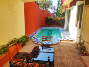 Hilltop 4 BHK Villa with Private Swimming Pool near Candolim
